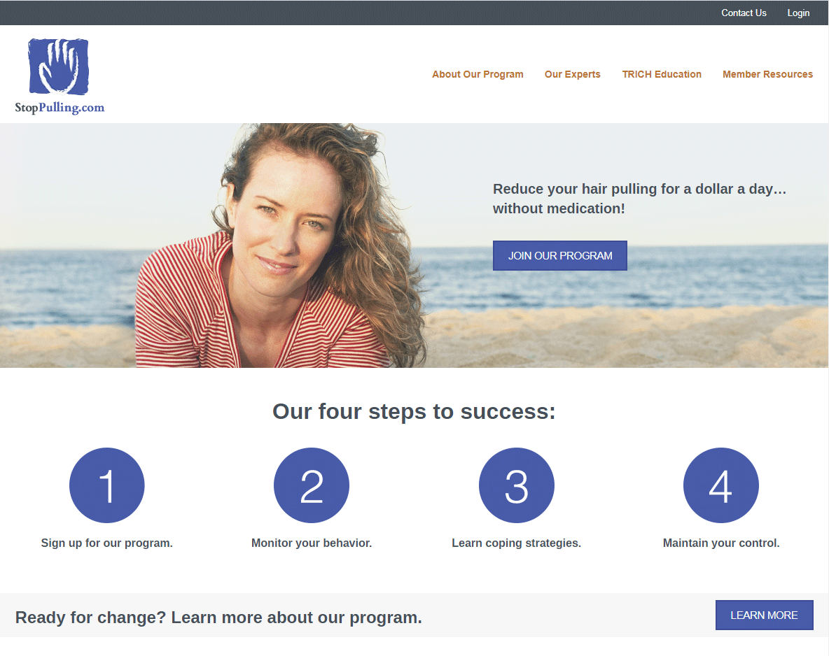StopPulling.com on-line behavioral program